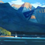 Chisel Peak and Lake Windermere