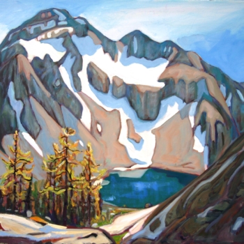 Russell Lake and Peak